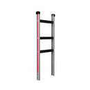 33 Inch Tall Frame Straight Back W/ 1-1/4 Inch Nylon Cross Braces