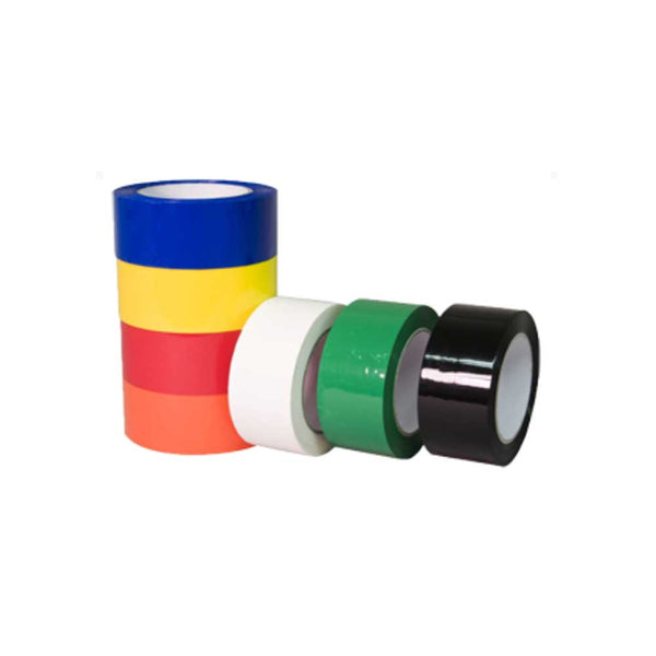 Color Tape 3.0 Mil - 3'' x 110 yds - Black Tape