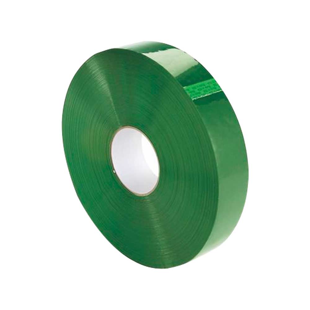Color Tape Machine2.0 Mil - 2'' x 1000 yds - Green Tape