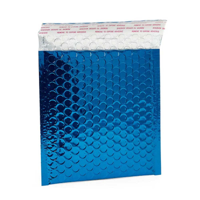 7 3/4 '' x 6 '' Metallic Padded Envelopes - 10/package