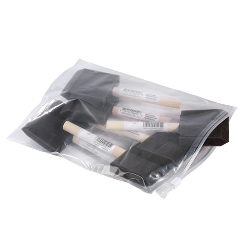 8 x 7'' 3 Mil Slider Zip Bags -Clear -Qty/Case=250