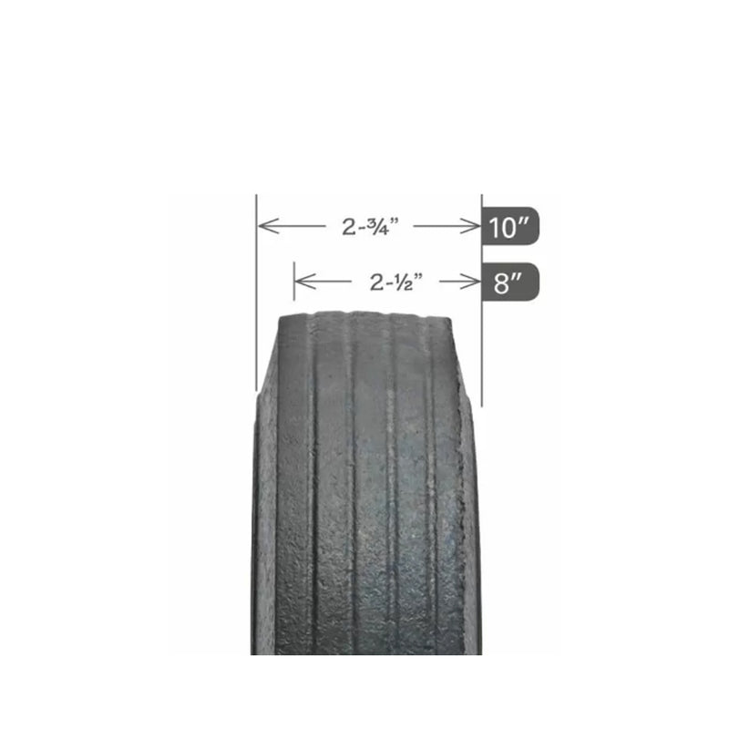 8 Inch Solid Rubber Wheel