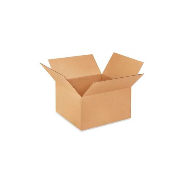 18 1/2 x 18 1/2 x 10 1/2'' Corrugated Boxes - 200# - Bundle of 15