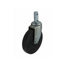 Caster Swivel 5 Inch X 15/16 Inch - Black Rubber