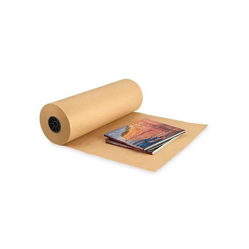 24'' x 1625' Kraft Paper Rolls - 30 lbs