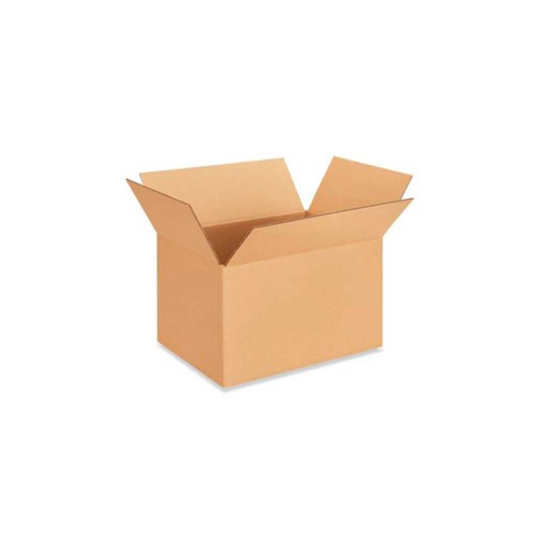 17 1/4 x 11 1/8 x 10'' Corrugated Boxes - 200# - Bundle of 25