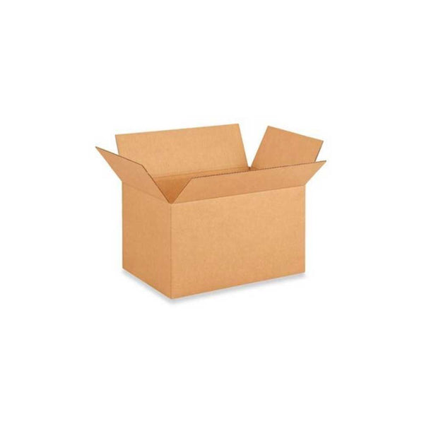 17 1/2 x 11 3/4 x 10 1/4'' Corrugated Boxes - 200# - Bundle of 25