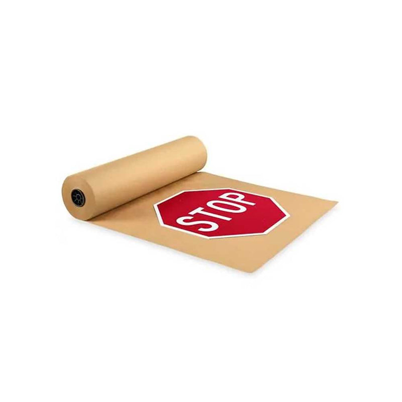 36'' x 1625' Kraft Paper Rolls - 30 lbs