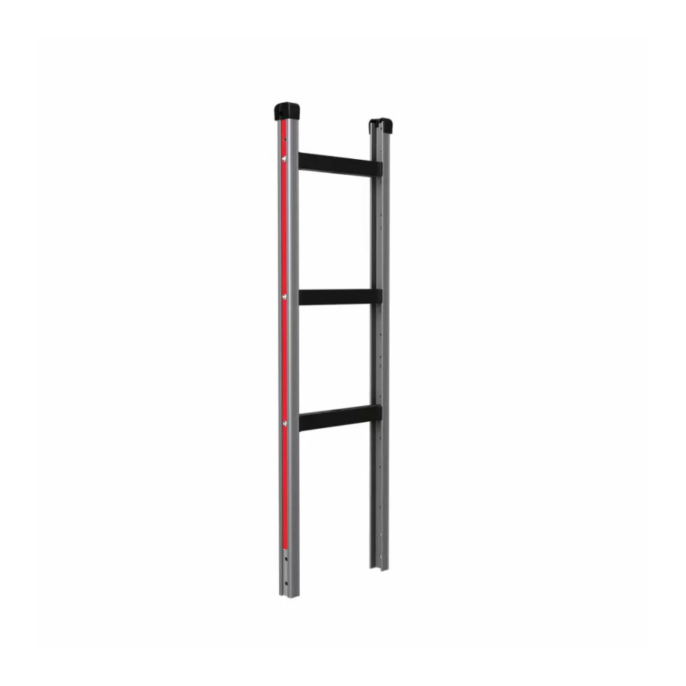 39 Inch Tall Frame Straight Back W/ 1-1/4 Inch Nylon Cross Braces