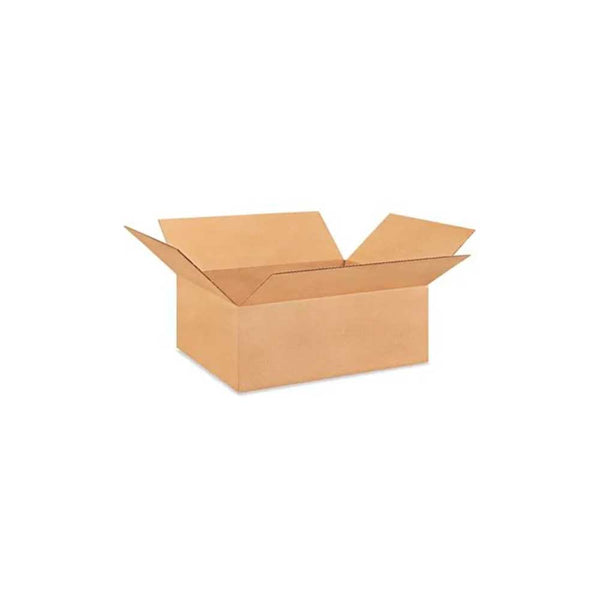 19 1/2 x 14 3/16 x 7'' Corrugated Boxes - 200# - Bundle of 25