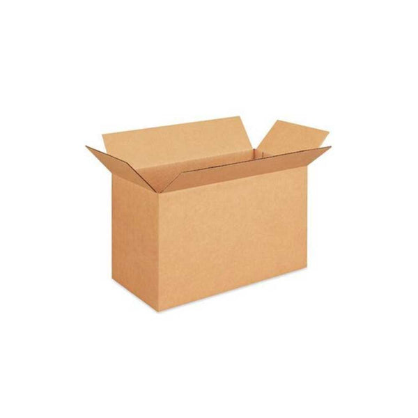 15 1/8 x 8 3/4 x 10 1/4'' Corrugated Boxes - 200# - Bundle of 25