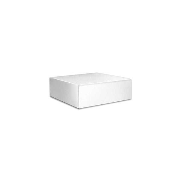4 x 4 x 1.5 White Two Piece Gift Box