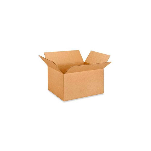 13 15/16 x 9 9/16 x 7 1/2'' Corrugated Boxes - 200# - Bundle of 25