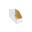 6'' x 4'' x 4 1/2'' Corrugated Bin Boxes - Bundle of 50