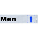 Men's Restroom 2 x 8" Sign