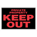 Private Keep Out 8 x 12" Sign