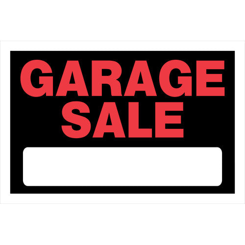 Garage Sale 8 x 12" Sign