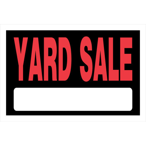 Yard Sale 8 x 12" Sign