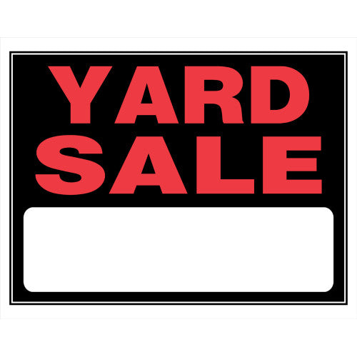 Yard Sale 15 x 19" Sign