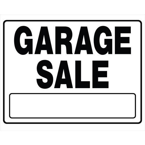 Garage Sale 20 x 24" Sign