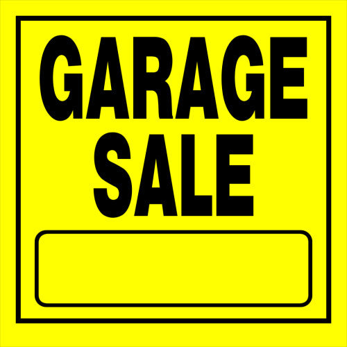 Garage Sale 11 x 11" Sign