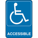Handicap Accessible 5 x 7" Sign