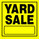 Yard Sale 11 x 11" Sign