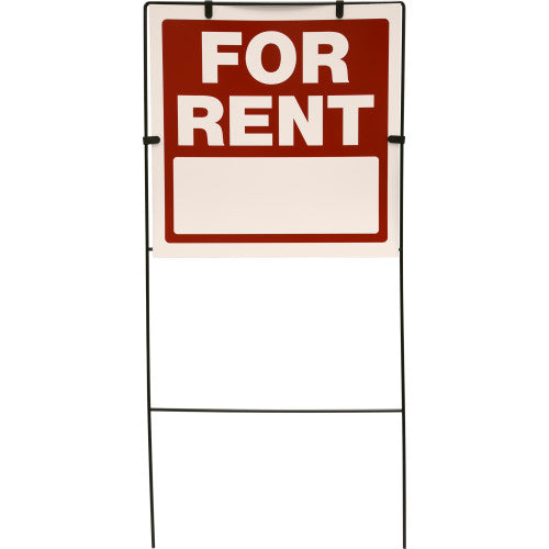 For Rent 17 x 18" Sign