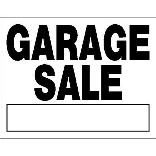Garage Sale 14 x 18" Sign