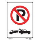 No Parking 12 x 16" Sign