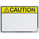 Blank Caution 10 x 14" Aluminum Sign