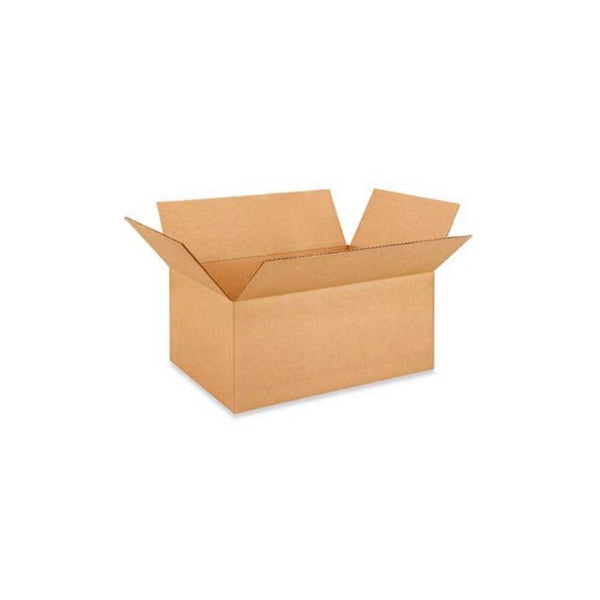 18 1/4 x 12 1/4 x 8'' Corrugated Boxes - 200# - Bundle of 25