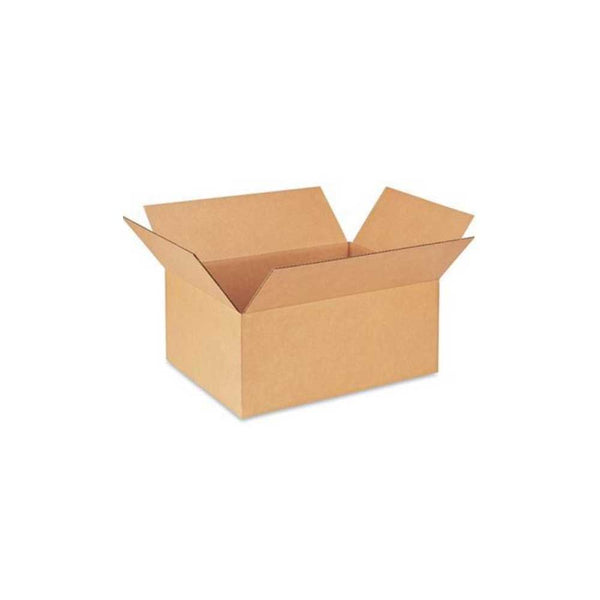 18 1/8 x 12 1/2 x 7 1/2'' Corrugated Boxes - 200# - Bundle of 25