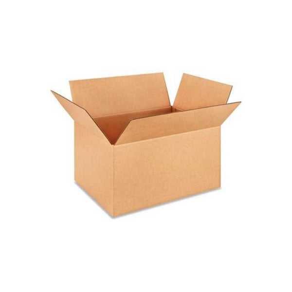 21 3/8 x 16 5/8 x 12 1/8'' Corrugated Boxes - 200# - Bundle of 15