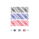 Stop Tape If Seal Is Broken 2.0 Mil - 2'' x 110 yds - Red on White-Striped Tape