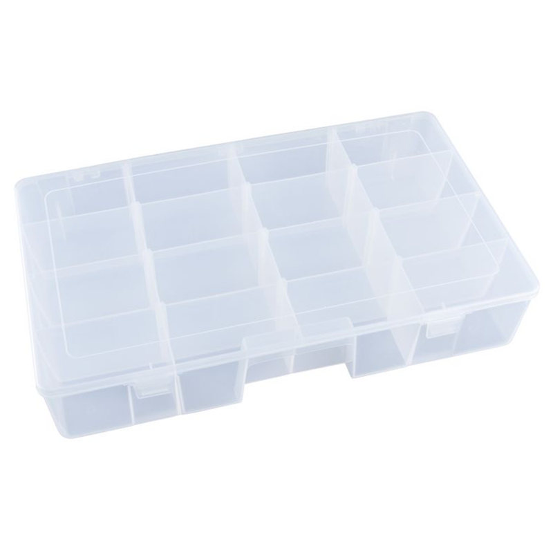 T7004 Seven Compartments & Nine Removable Dividers 15" x 3"