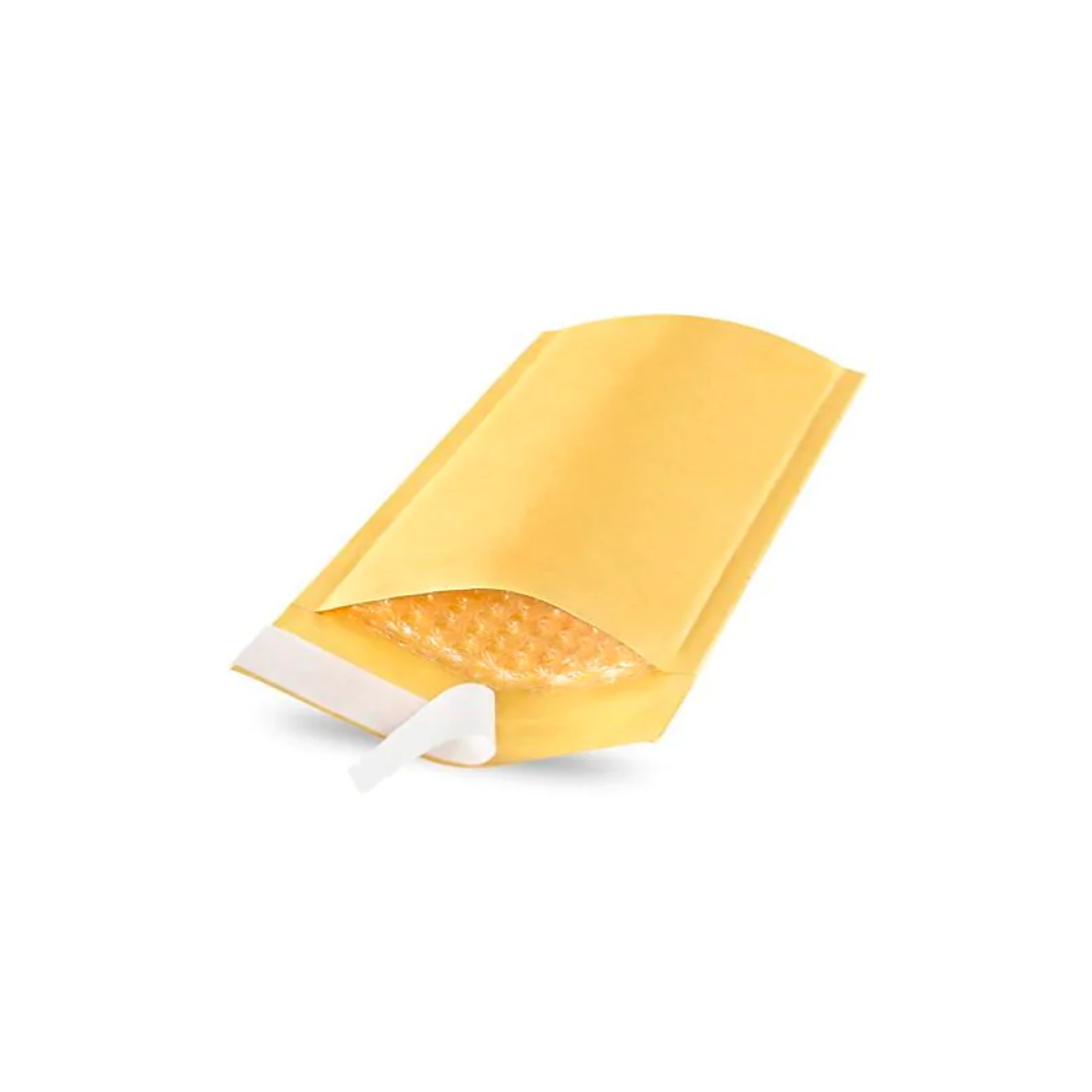 #00 5x9'' Kraft Bubble Mailers 250/case