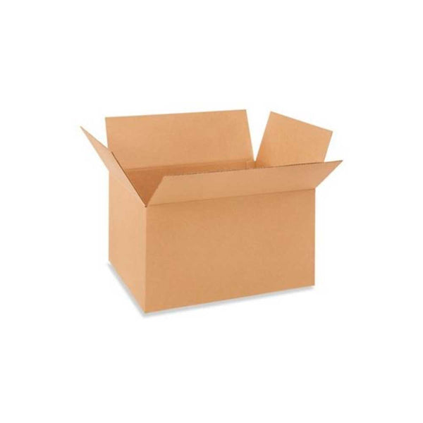 21 3/8 x 15 5/8 x 12 5/8'' Corrugated Boxes - 200# - Bundle of 15