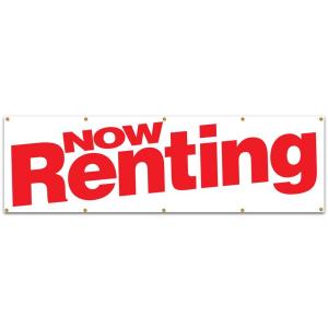 Now Renting 3 x 10" Sign
