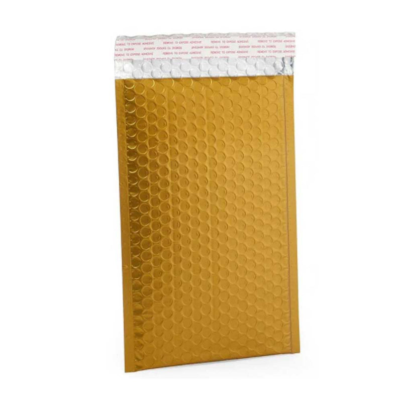 7 1/4 '' x 10 3/4 '' Matte Bubble Mailers - 100/case