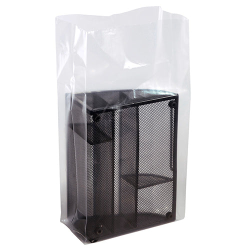 8 x 12'' 2 Mil Flat Poly Bags -Clear -Qty/Case=1000