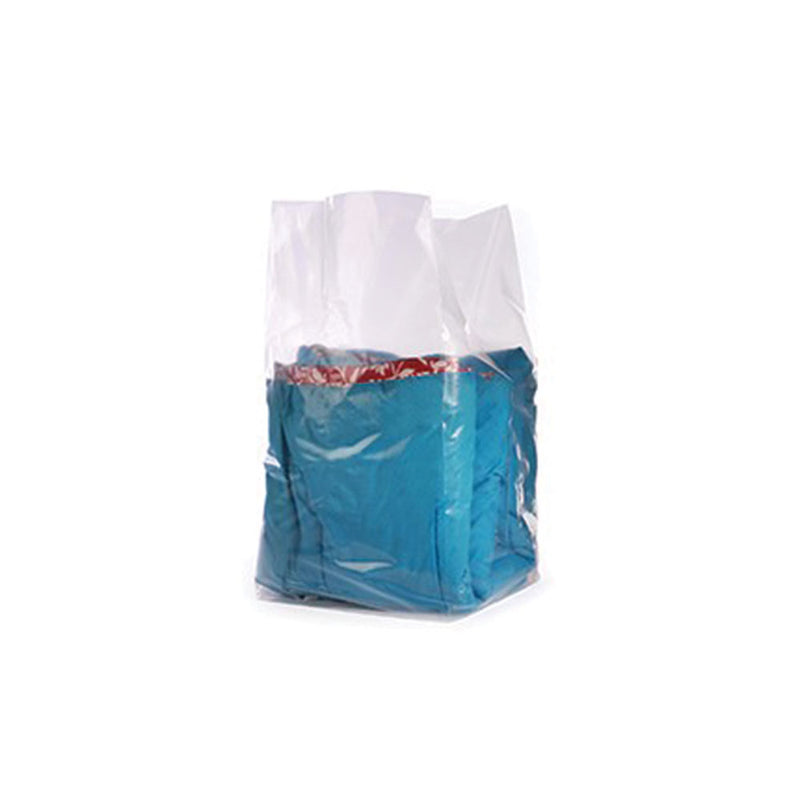 2 x 7'' 1.5 Mil Flat Poly Bags -Clear -Qty/Case=1000