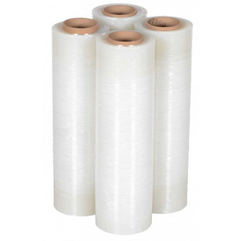 17.2'' x 1450' - 30GA. Blown Pre-Stretch Hand Film - 4 Roll/Case