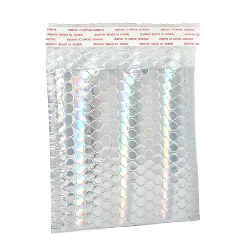7 1/4 '' x 10 3/4 '' Metallic Padded Envelopes - 10/package