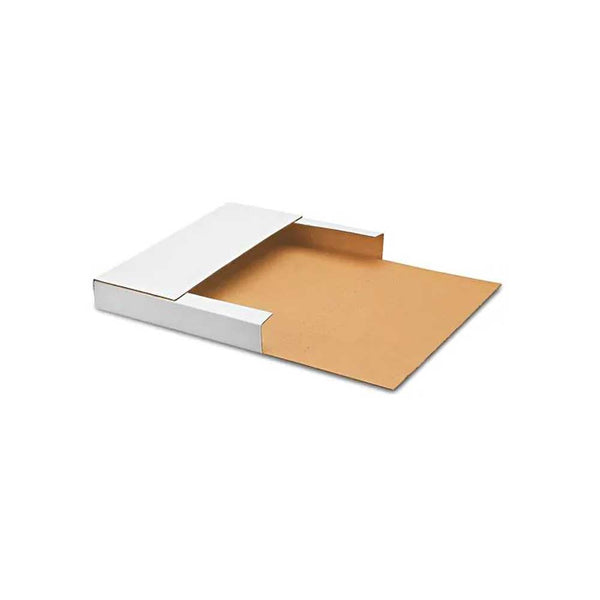 17 1/8 x 14 1/8 x 1/2 - 2 White Easy Fold Mailers