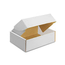 12 1/8 x 9 1/4 x 4'' White Roll Side Mailers
