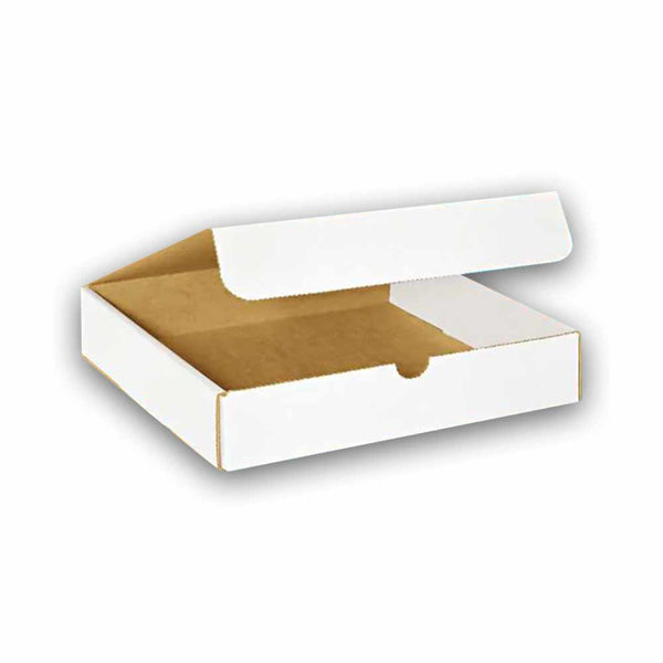 10 x 10 x 2'' White Roll Side Mailers
