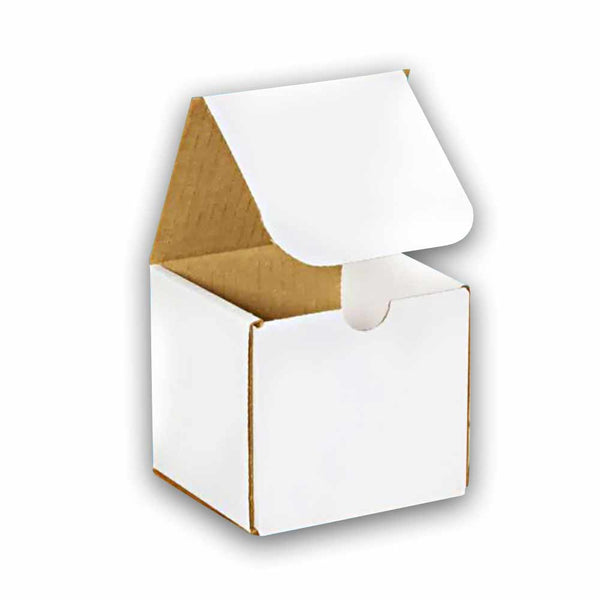 4 x 4 x 4'' White Indestructo Mailers