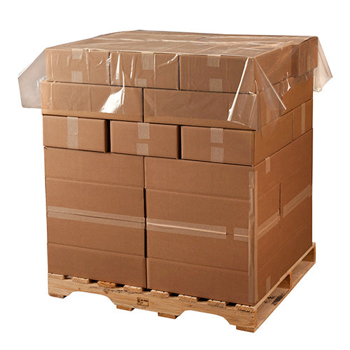 54" x 54" 1.5 Mil Pallet Covers -Clear -Qty/Case=250