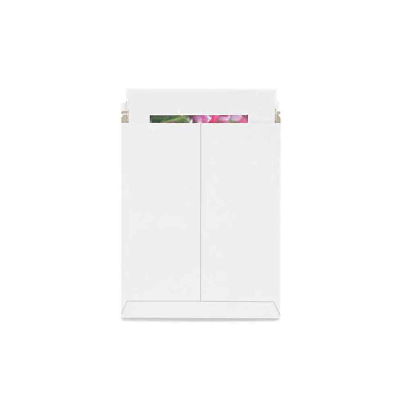 12 3/4 '' x 15 '' White Rigid Mailers